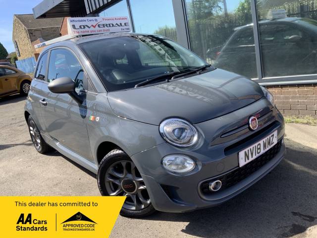 Fiat 500 1.2 S Hatchback Petrol Grey