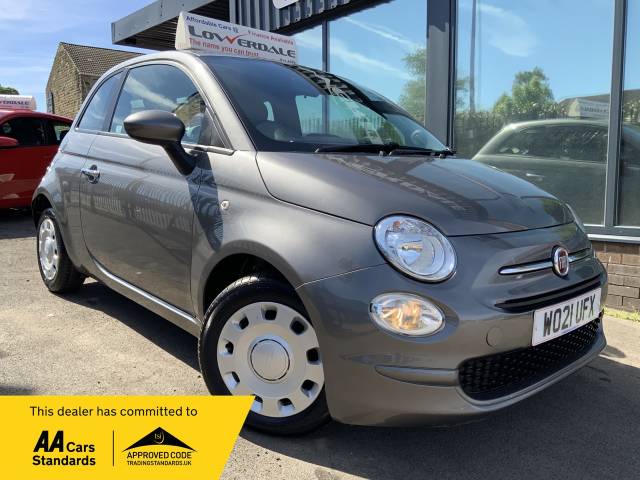 Fiat 500 1.0 Mild Hybrid Pop 3dr Hatchback Petrol Grey