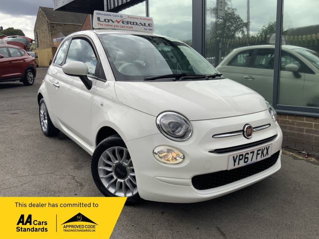 Fiat 500 1.2 Pop Star 3dr Hatchback Petrol White