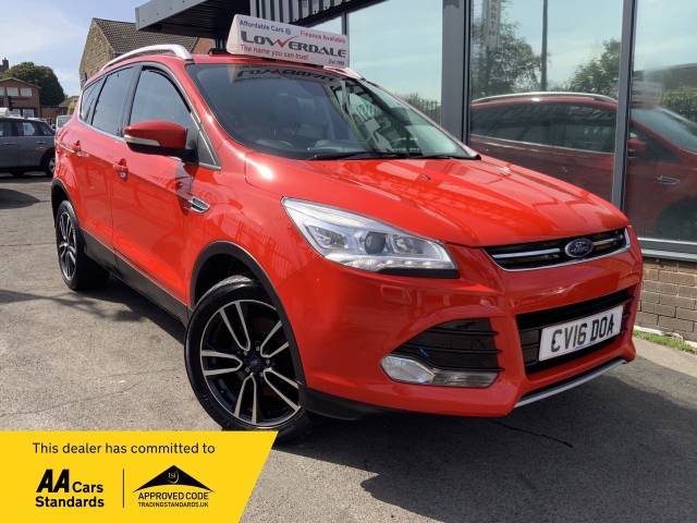 Ford Kuga 2.0 TDCi 150 Titanium X 5dr 2WD Hatchback Diesel Red