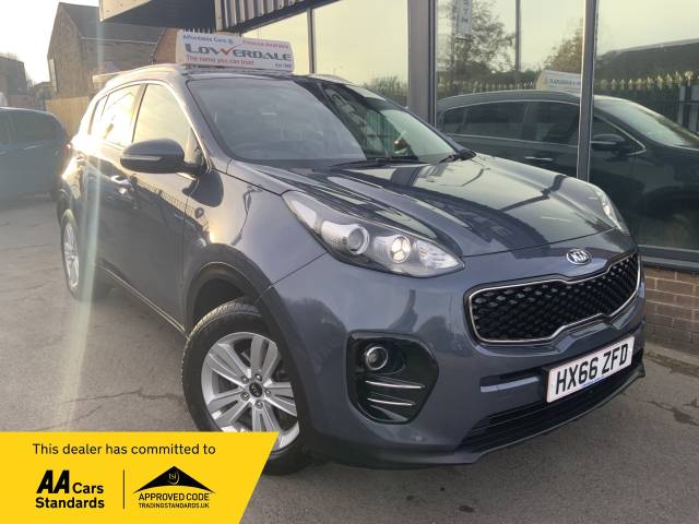 Kia Sportage 1.6 GDi ISG 2 5dr Estate Petrol Blue