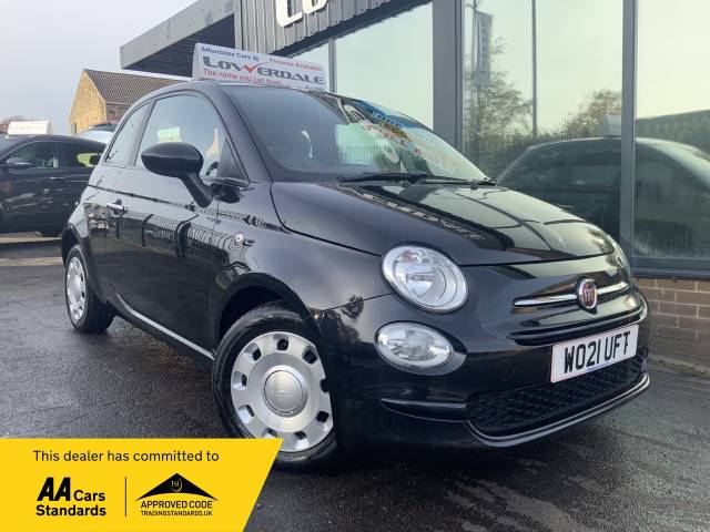 Fiat 500 1.0 Mild Hybrid Pop 3dr Hatchback Petrol Black