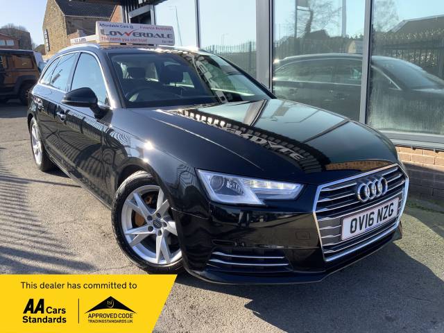 Audi A4 2.0 TDI Ultra 190 Sport 5dr S Tronic Estate Diesel Black