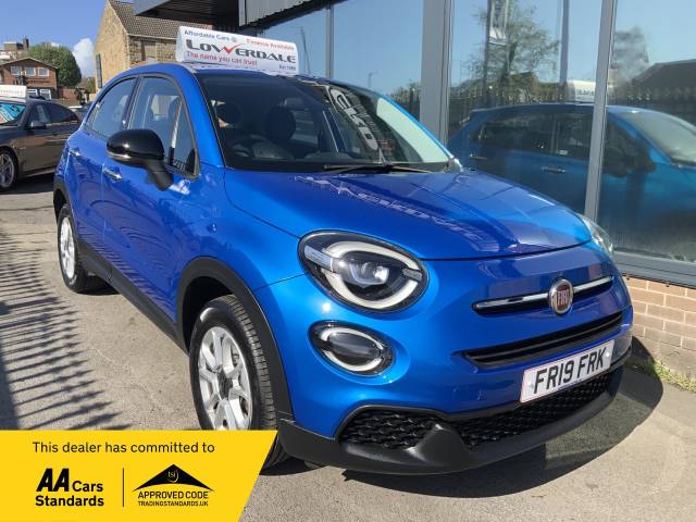 Fiat 500x 1.6 E-torQ Urban 5dr Hatchback Petrol Blue