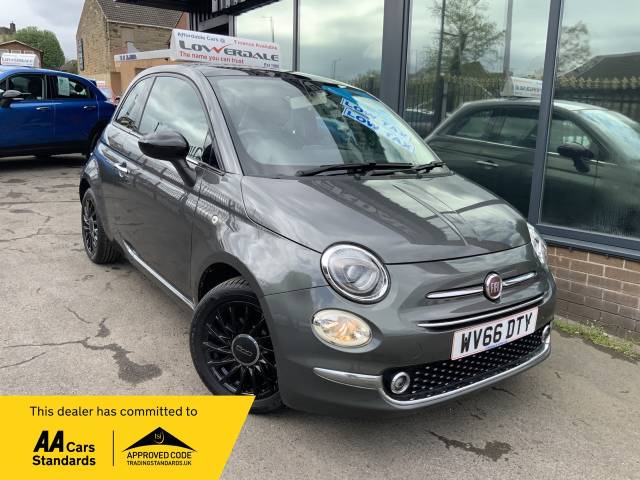 Fiat 500 1.2 Lounge 3dr Hatchback Petrol Grey