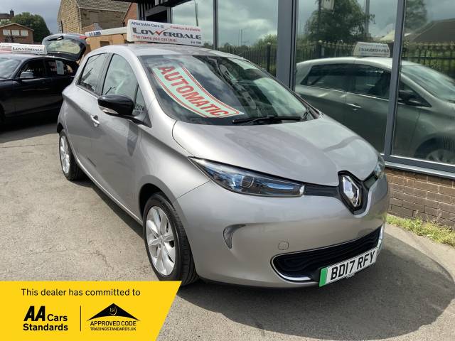 Renault Zoe ZOE DYNAMIQUE NAV AUTO Hatchback Electric Grey