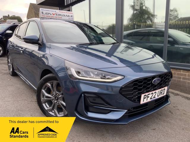 Ford Focus 1.0 EcoBoost ST-Line 5dr Hatchback Petrol Blue