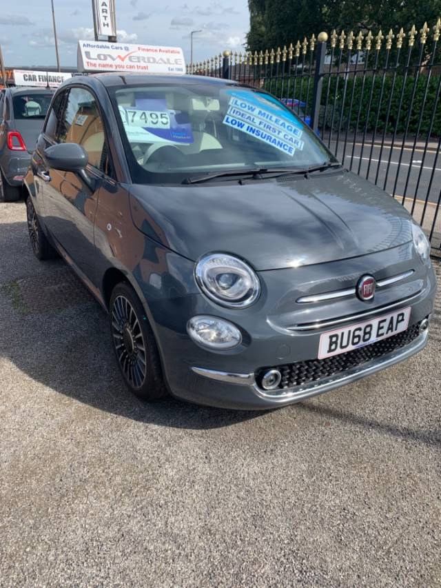 Fiat 500 1.2 Lounge 3dr Hatchback Petrol Grey